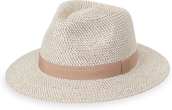 Wallaroo Charlie Fedora Unisex Sun Hat | UPF 50+ Sun Protection, Packable & Travel-Friendly