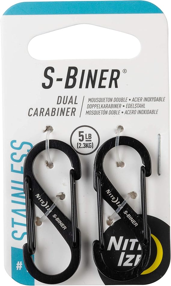 Nite IZE S-Biner SlideLock Dual Carabiners