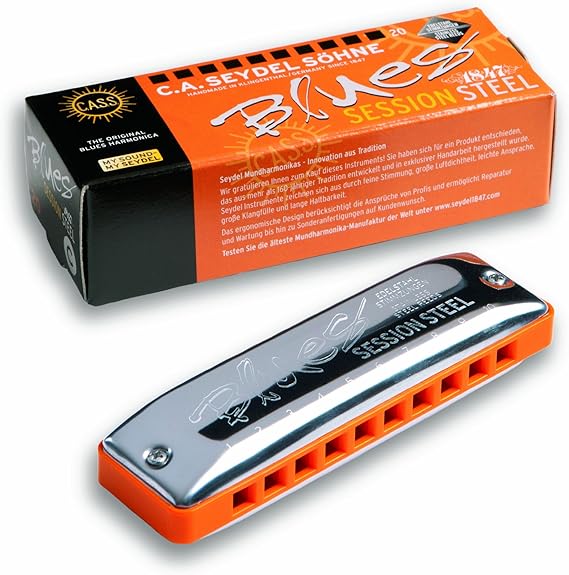 SEYDEL Blues SESSION STEEL Harmonica F