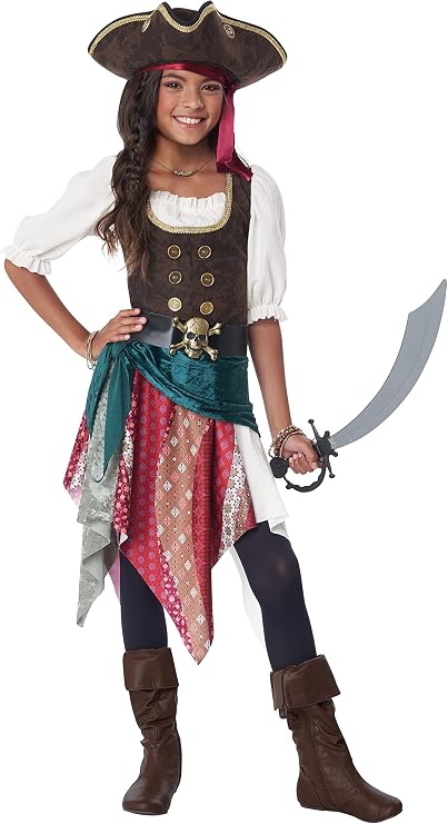 California Costumes, Boho Pirate, Child