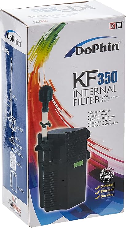 Dophin KF-350 Internal Filter for Aquarium, 350 L/H