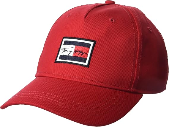 Tommy Hilfiger Men's Am Signature Flag Cap