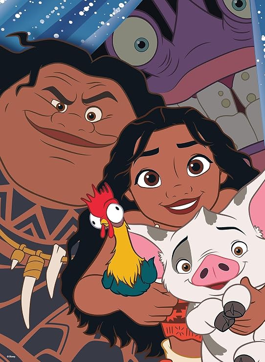 Ceaco - Disney's 100th Anniversary - Moana - Selfies - 200PC Puzzle