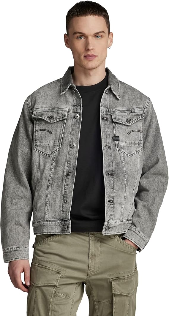 G-STAR mens G-star Raw Men's Arc 3d Trucker Denim Jacket - Closeout