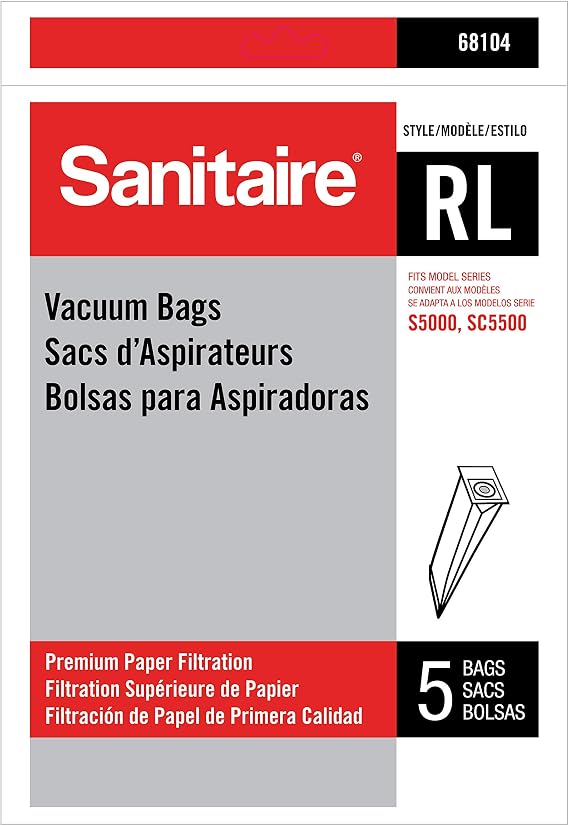 Sanitaire Vacuum Bag, White