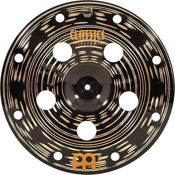 MEINL Cymbals Minel Classics Custom Dark Series China Cymbal 16" Trash China CC16DATRCH