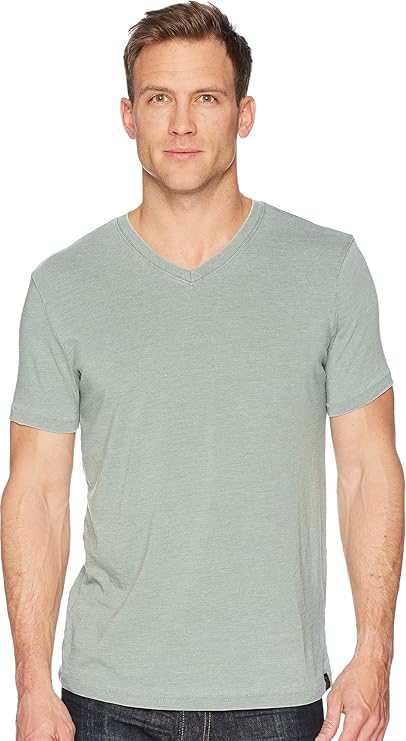Lucky Brand Men's Venice Burnout V Neck Tee