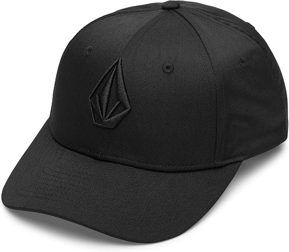 Volcom Unisex Adult 6-Panel Adjustable Snapback Baseball Cap with Stone Logo