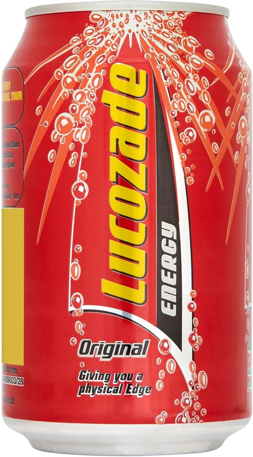 Lucozade Energy Original Drink 330 ml Pack of 24