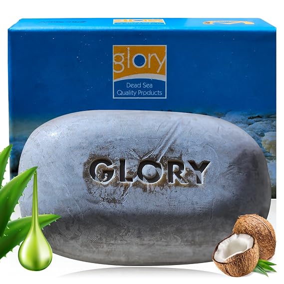 Glory Joon Bar Soap - Dead Sea Soap with Mineral-Rich Mud - Deep Cleansing Bar Soap for Women & Men - Hydrating Bath Soap Bars - Suitable for all skin types