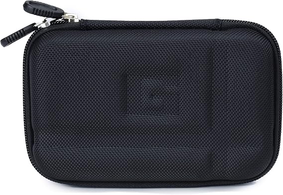 eBigValue Durable Hard Shell Electrictronic Accessory and Device Case, Protective Storage Organizer with Elastic Straps Felt