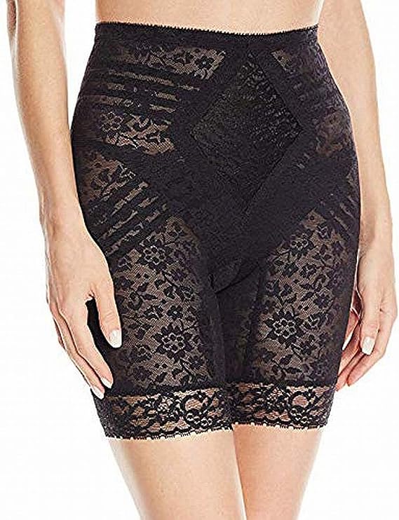 Rago Style 6797 | Waistline Lace Thigh Slimmer | Firm to Extra Firm Shaping | Lacette Lace | Made in USA