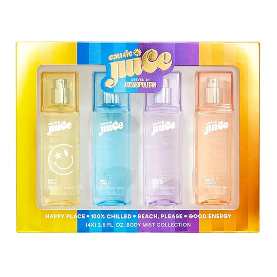 Cosmopolitan Eau De Juice 4-Piece Body Mist Gift Set