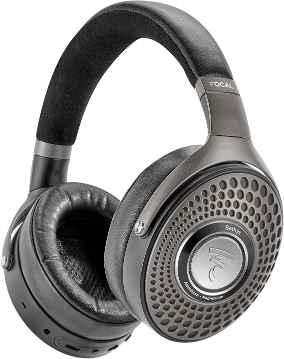 Focal BATHYS Over Ear HiFi Bluetooth Wireless Headphones with ANC (Gray)