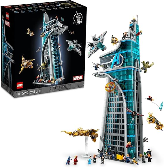 LEGO Marvel Avengers Tower 76269 Toy for Men and Women