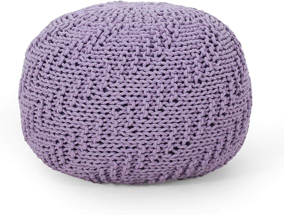 Christopher Knight Home Pouf, Lavander