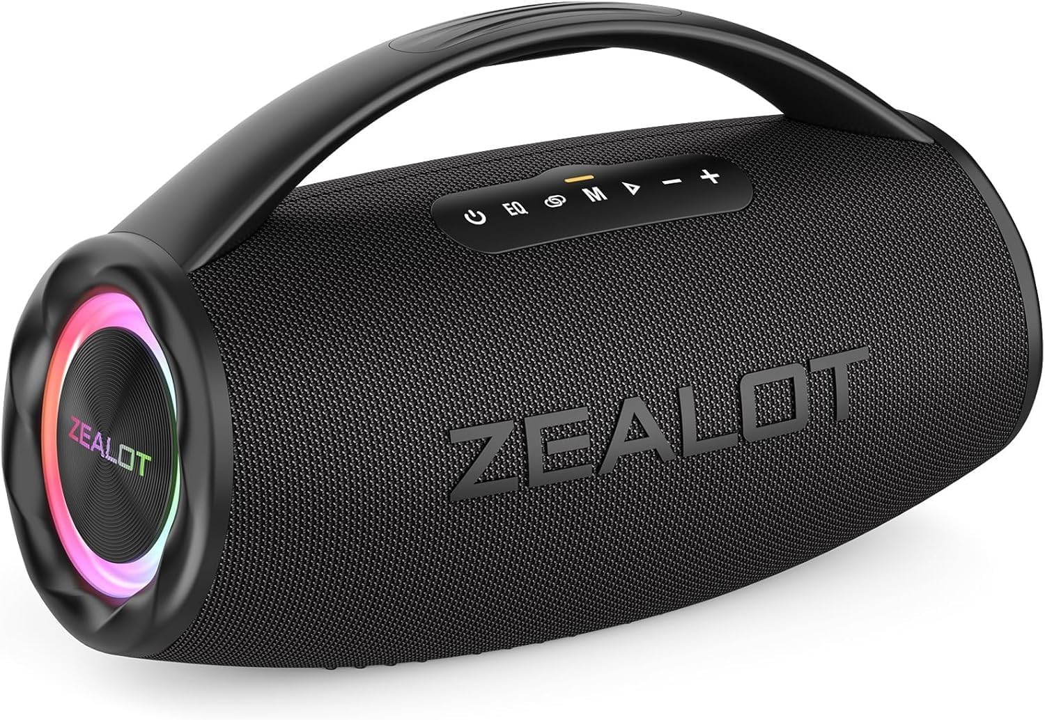 HAVAL Zealot 80W Bluetooth Speakers Powerful with Super Sound, Dual Pairing, 40 Hours of Playtime, 16000mAh Power Bank, bluetooth speaker waterproof for Camping, Beach & Party