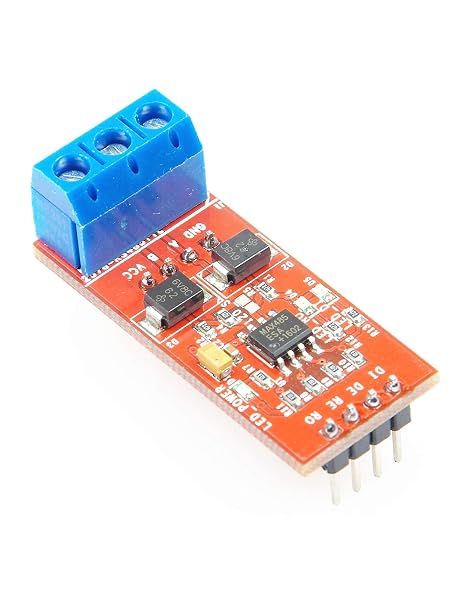 1Pc MAX485 5V RS485 to TTL Signal Mutual Conversion Module for Overvoltage Protection with Signal Indicator (1Pc, 5V)