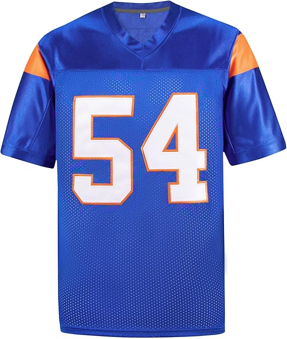 Thad Castle Jersey, 54 Mountain State Football Jerseys Blue White S-L