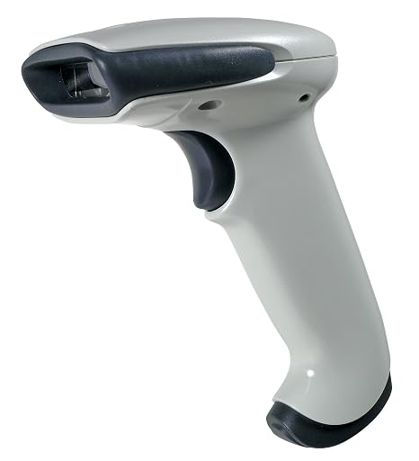 Honeywell 1300G-1 Hyperion 1300g Linear Imaging Scanner for 1D Barcode, RS232/USB/KBW/IBM, Ivory