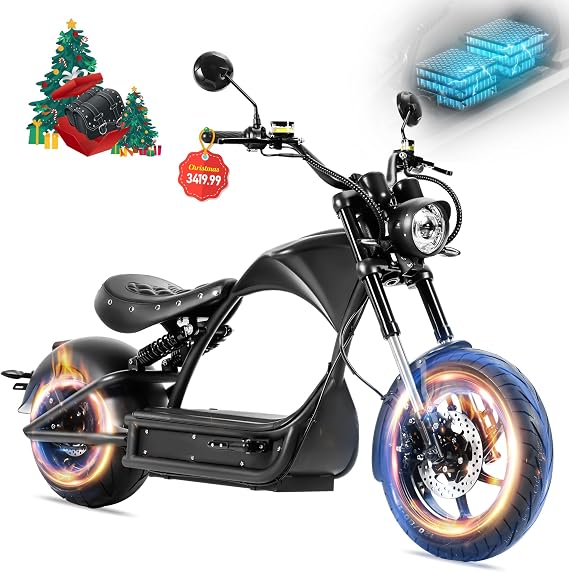 eAhora M1P Pro [2025 Upgraded] 4000W 50MPH Electric Motorcycle for Adults,60V 42AH Large Battery 55 Miles Long Range Motorcycle Dual Hydraulic Brake Street Legal Electric Motorcycle