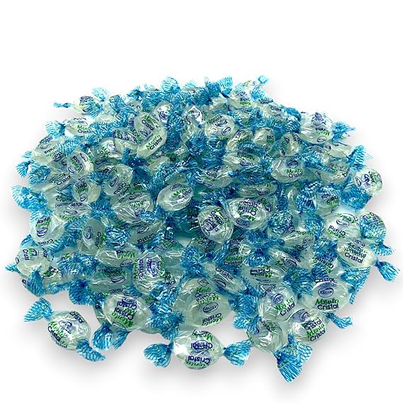 Crystal Mint Hard Candies-1.5 lbs Individually Wrapped