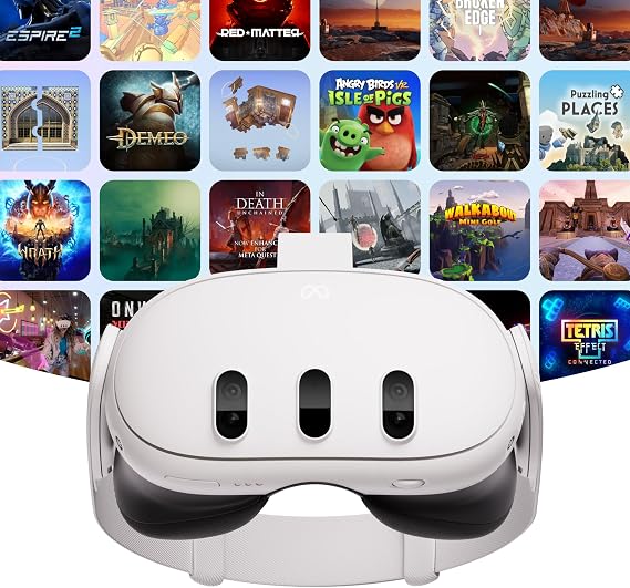 Meta Quest 3 512GB, 24 months of games and extended protection, ultimate virtual reality experience Standard - [Online Game Code]