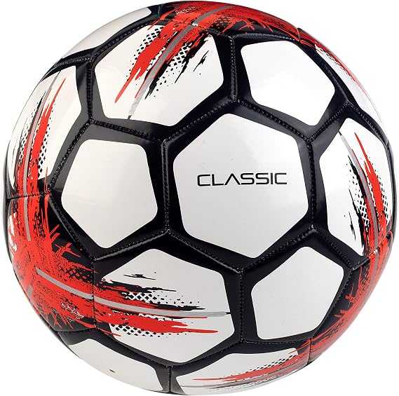 Select Classic V21 Soccer Ball, White, Size 3