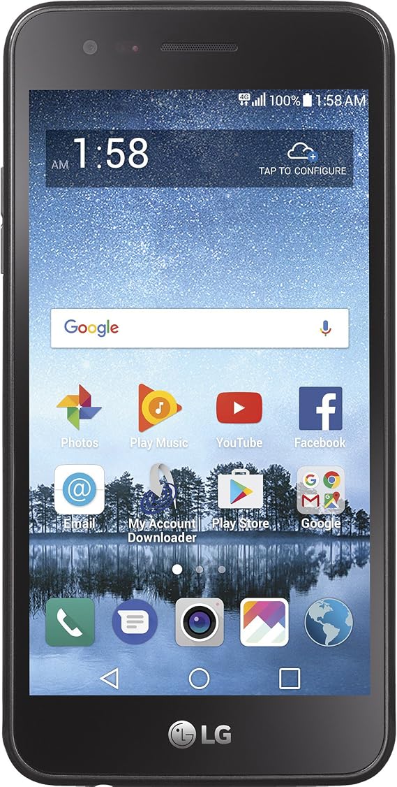 TracFone LG Rebel 3 4G LTE Prepaid Smartphone