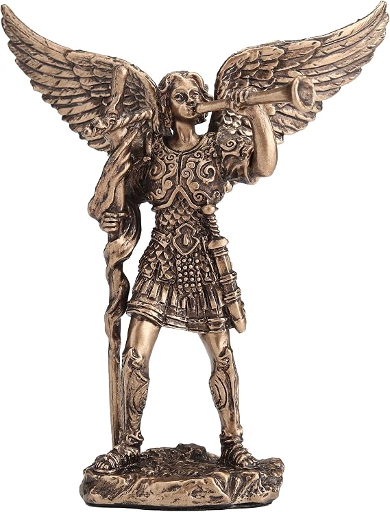 Veronese Design 3 1/2 Inch Archangel Gabriel Miniature Resin Figurine