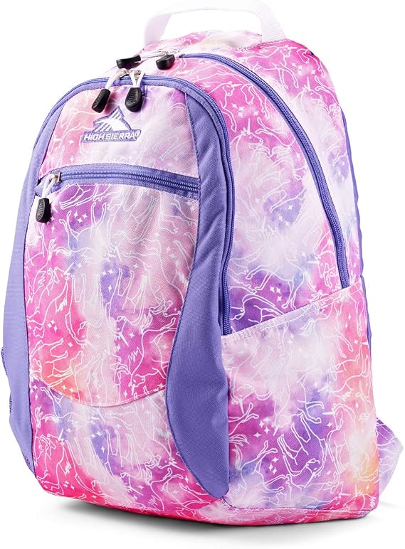 High Sierra Curve Lightweight Backpack with Padded Straps