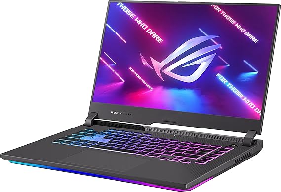 ASUS ROG Strix G15 (2021) Gaming Laptop, 15.6” 144Hz IPS Type FHD Display, NVIDIA GeForce RTX 3050, AMD Ryzen 7 4800H, 8GB DDR4, 512GB PCIe NVMe SSD, RGB Keyboard, Windows 10, G513IC-EB73