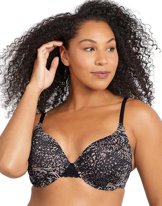 Maidenform Women's Push-up Bra With Dreamwire, No-poke Underwire Push-up Bras for Women, Convertible, Demi Coverage