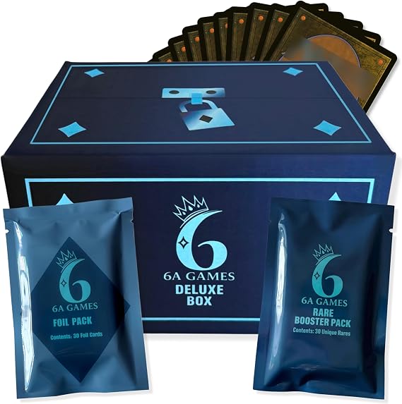 Deluxe MTG Booster Box - 1000 Assorted Cards with Bonus 30 Rare Pack, 30 Foil Pack and 5 Mythic Pack! - Compatible with Magic