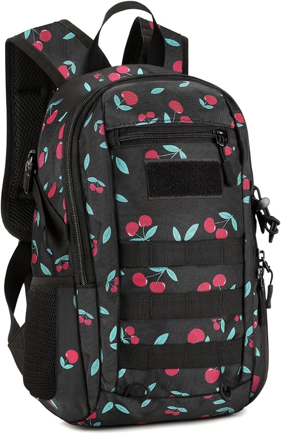HUNTVP Small Backpack 10L 20L 30L, Tactical Military Molle Backpack Mini Rucksack, School Bag, Daypack Rucksacks for Men Women Boys Girls College, Travelling, Cycling, Hiking, Gym, Running, Outdoors