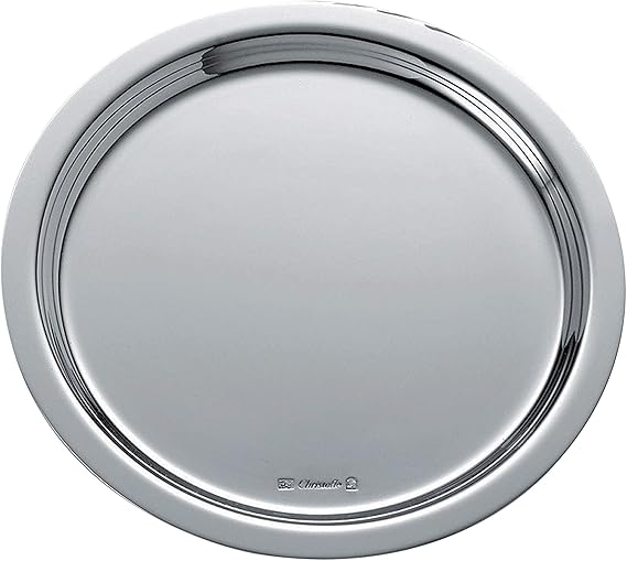 Christofle Fidelio Silver-Plated Round Bread Plate #4116993