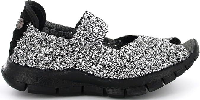 Bernie Mev Comfi Women's Flat Shoes (Pewter, US Footwear Size System, Adult, Women, Numeric, Medium, 9)