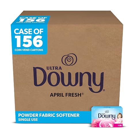 Downy Fabric Softener Liquid, Vending Machine Cartons (0.85 oz, 156 pack)