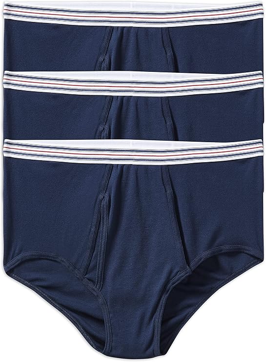 Harbor Bay Big and Tall 3-pk Briefs Waists 36-64, Sizes XL - 8XL