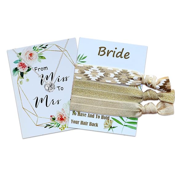 Bride Gifts for Future Mrs, Bachelorette Gifts for Bride as Engagement Gift , Bridal Shower Gift Engaged Gifts for Bride, GOLD