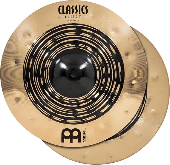 Meinl Cymbals Classics Custom Dual 14" Hihats MADE IN GERMANY