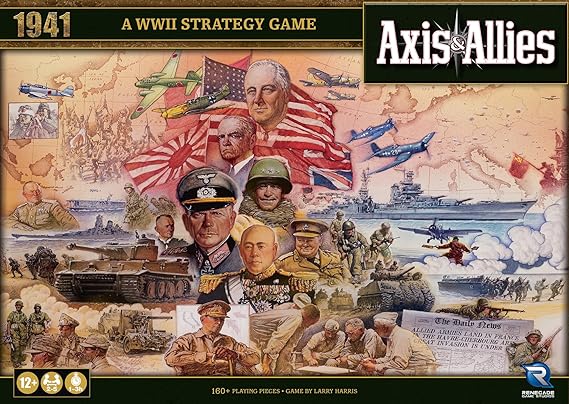 Renegade Game Studios | Axis & Allies: 1941 | Board Game | Ages 12+ | 2-5 Players | 60-180 Minutes Playing Time